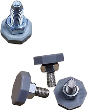 Adjustable Non-Slip Foot Mats for Bosch Siemens Drum Washing Machines - Bottom Screw Fixing Accessories3Pcs