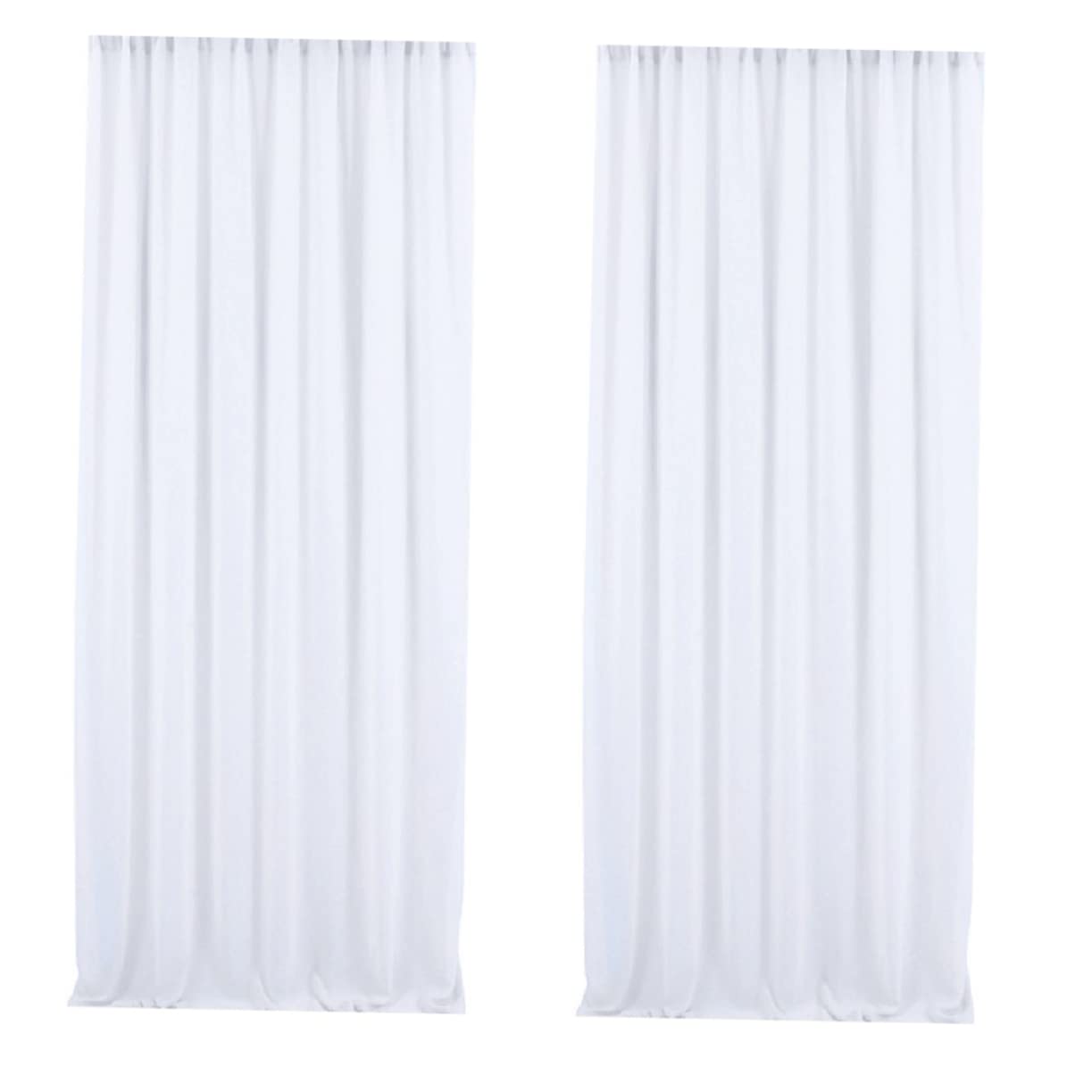 Draperies de mariage en mousseline de chiffon ULTECHNOVO au tombé fluide et prestigieux