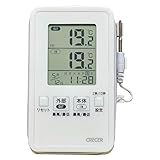 クレセル デジタルIN-OUT温度計 防滴型 AP-09W