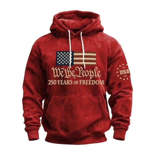 Sweat à capuche zippé rouge pour homme, haut thermique idéal pour l'automne et l'hiver