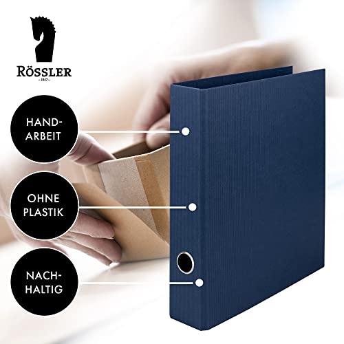 Rössler Papier, Raccoglitore S.O.H.O. 5 cm blu