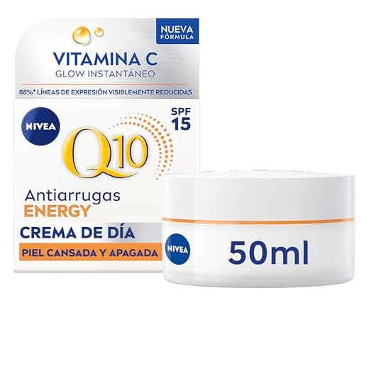 NIVEA Q10 Plus Anti-Arrugas - Crema para Cuidado de Día Energizante - 50 ml