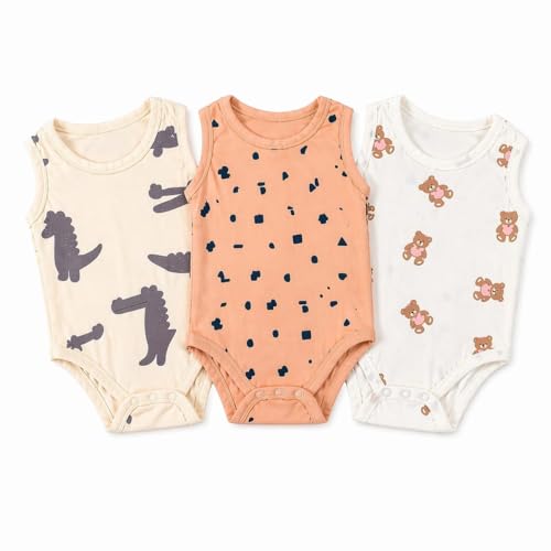 Image of Unisex Baby Footed Sleepsuits | Long Sleeve Footed Sleepsuits | Baby Rompers Cotton Sleeveless| Long Sleeve Bodysuits