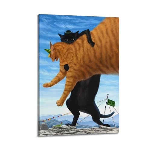 SSXAQWEE Póster decorativo con texto en inglés 'Catch Your Brother' (30 x 45 cm)