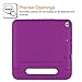 Fintie Case for iPad 6th Generation 2018 / iPad 5th Generation 2017 / iPad Air 2 / iPad Air (9.7 Inch) - Kiddie Series Light Weight Shock Proof Convertible Handle Stand Cover Kids Friendly, Purple