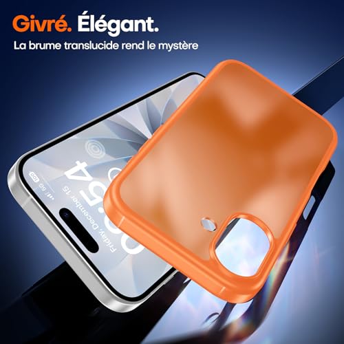 Coque antichoc iPhone 17 TAURI pour éviter les bris d'écran