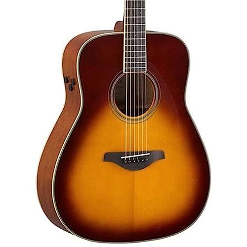 Image of Yamaha FG-TA Transacoustic Guitar w / Chorus and Reverb, Brown Sunburst