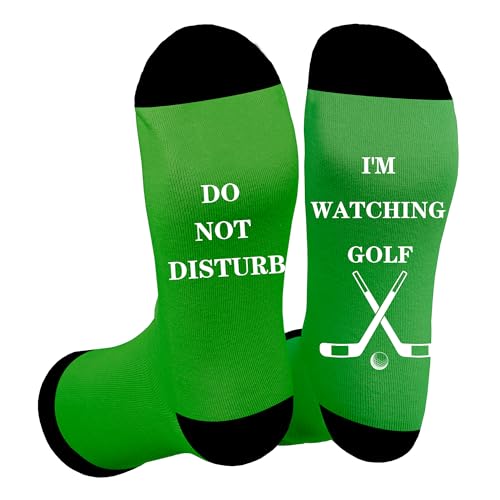 Bicfuiot Golf Gifts for Men Women Golfers Dad Father's Day Golfing Presents for Ladies Funny Socks Stocking Fillers Christmas Xmas Secret Santa Valentines Birthday Gift for Grandpa Uncle