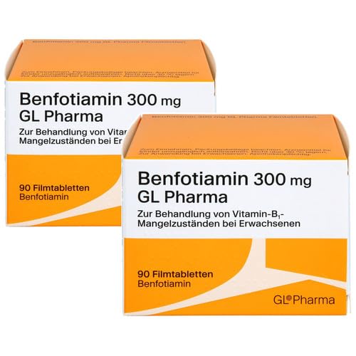 BENFOTIAMIN 300 mg GL Pharma Filmtabletten Set (2x90St)