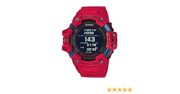 CASIO G-Shock G-Squad GBD-H1000-4JR Montre pour homme, rouge