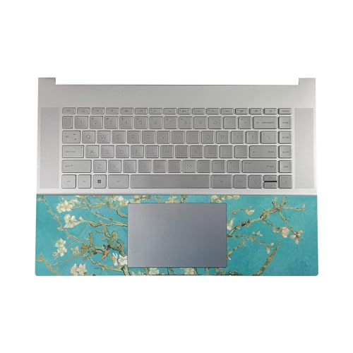 Image of Gaming Skin Compatible with HP Envy x360 16 inch (2023) - Almond Blossom - Premium 3M Vinyl Protective Wrap Decal Cover - Easy to Apply | Crafted in The USA by MightySkins