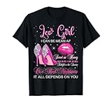 High Heels Dripping Lips Leo Girl Birthday