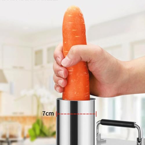 Cortadora automática de verduras y frutas acero inoxidable miniatura 3
