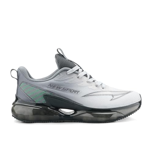 Image of ASIAN Quantum-27 Men's Sports Running Shoes with See-Through Air Sole, Memory Foam Comfort, Breathable Knit Upper & Stylish Athletic Performance Design