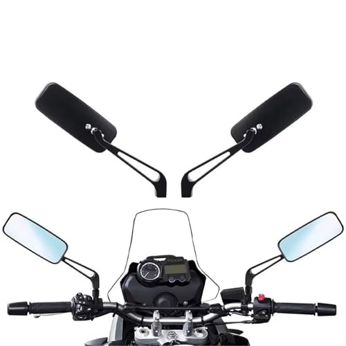 Espejo retrovisor universal moto con visión clara para Softail y Bobber 6