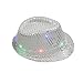 Produktbild WHSHINE Unisex LED Beleuchtet Hüte Pailettenhut Blinklicht Leuchten Bunten Pailletten Unisex Party Hut Disco-Hut Partyhut Glitzerhut Glitter Classic Hat Hüte Vintage Hüte