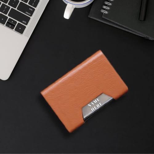 Image of 3 in 1 Personalized Pen with Keychain & Cardcase Combo Gift Set | Custom Name Engraved Leather Notebook with Metal Pen