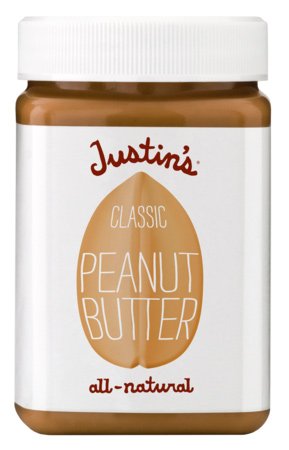 Justin's Natural Classic Peanut Butter 16 oz. Jar (Pack of 2)