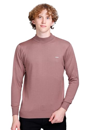 Image of GODFREY Woolen Full Sleeve Sweaters for Men Winter Wear - Turtle Neck Pullover for Men Stylish