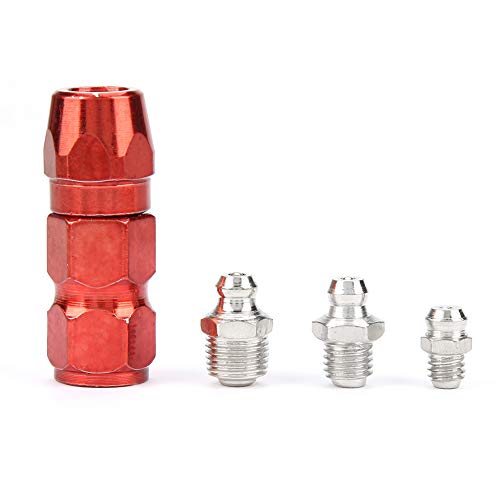 Encaixes de Mamilo de Graxa, 30pcs Pacote de Encaixe de Graxa M6 M8 M10 Peça de Lubrificação Mecânic