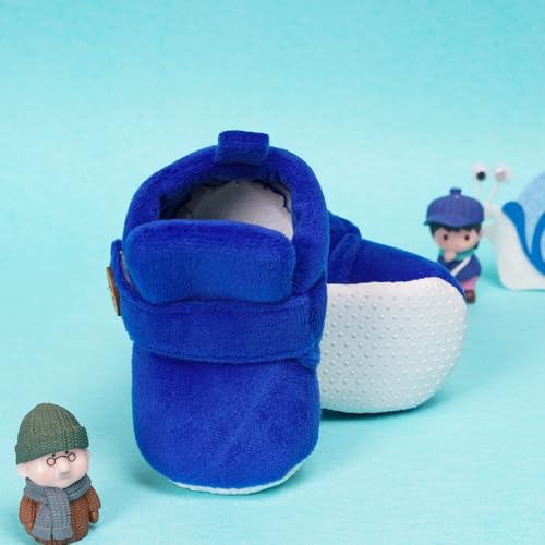 Image of Neska Moda Baby Boys & Baby Girls 6 to 12 Months Velvet Booties