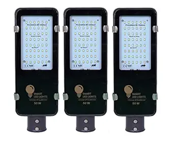 Smart Led Light 50_Watt LED Street Outdoor Waterproof IP65 Driver Set of 3