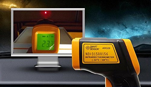 AR320 Infrarot Berührungslose Digital Temperatur Messgerät Gun Laser Thermometer