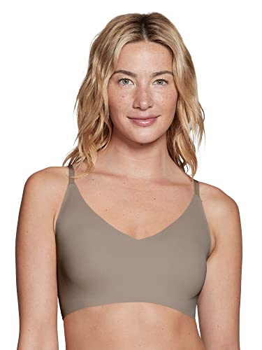 True & Co Women's Skinny Strap Plunge Bralette