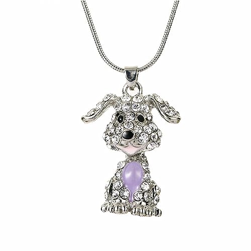 Collier Chiot Cristal Schnauzer Sublimer votre style quotidien avec ce pendentif chien