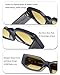 Roneyee Hexagon Sunglasses Men Womens Trendy Sunglasses 90s Retro Sun Glasses UV Protection Fashion Designer (Grey)