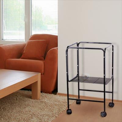 Kiko Kondo Playtop Bird Cage Stand Only - 16" W x 16" D x 28" H - Black