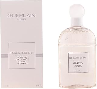 Guerlain Les Delices De Bain Perfumed Shower Gel for Women, 6.7 Ounce