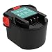 Creabest 12V 3500mAh Ni-MH Replacement Battery Compatible with Ridgid 130252002 Ni-MH Slide Style Cordless Drill Batteries