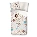 Produktbild Good Morning Bettwäsche 2566 Hind Muscheln Steuerrad Anker 135 cm x 200 cm