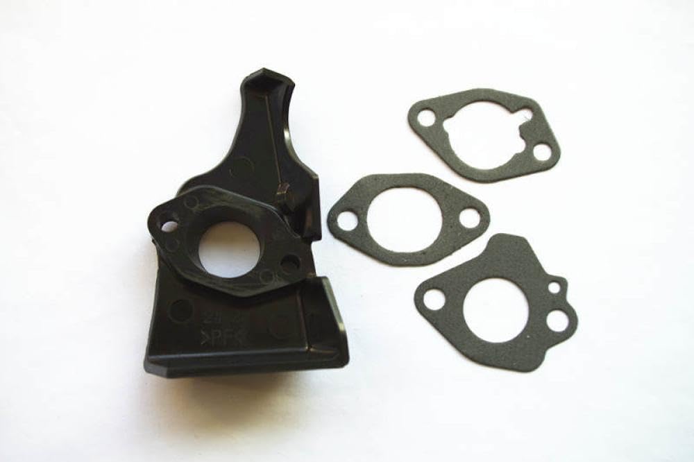 EX17 EX21 SP170 EX170 Carburetor Insulator Spacer Adapter Flange Intake Gasket Set Compatible with Small Engine Carburetors(Carb. Insulator)