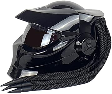 predator motorcycle helmet with bluetooth