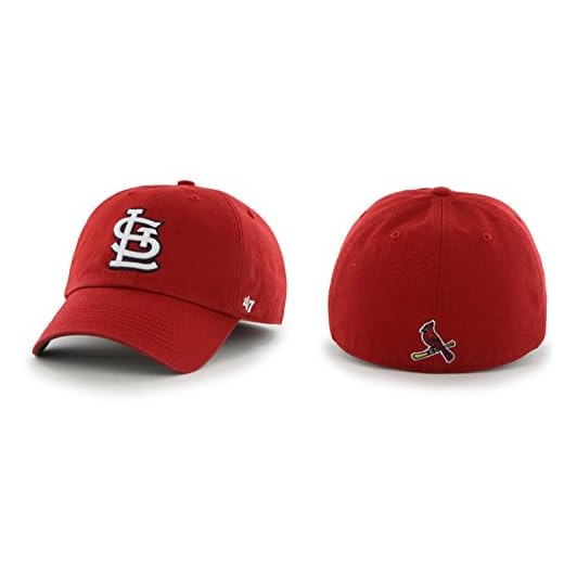MLB St. Louis Cardinals Franchise Fitted Baseball Cap, Red, Small