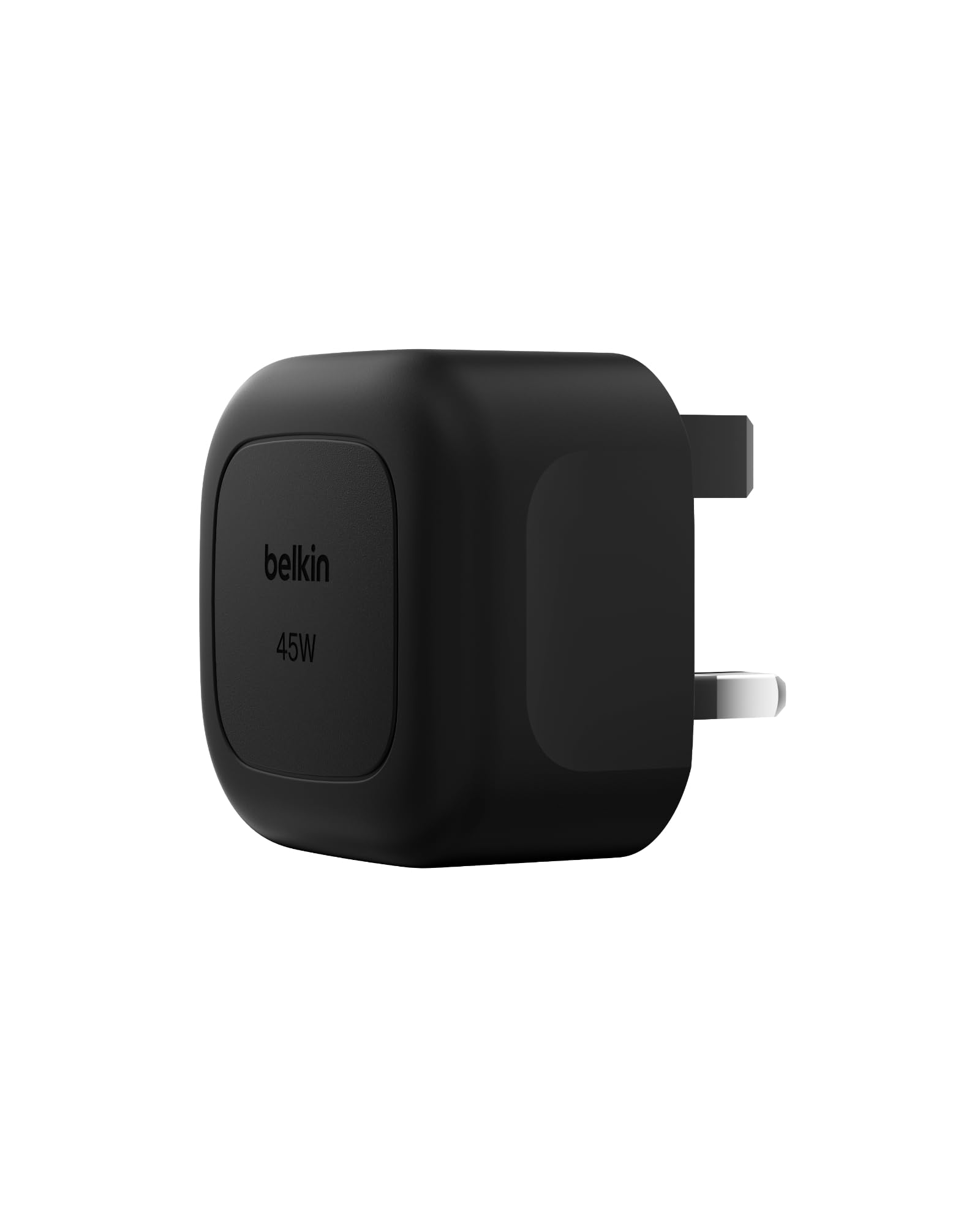 Belkin Compact Wall Charger 45W, USB-C Power Delivery Fast Charging for Apple iPhone 17, iPhone Air, iPhone 16 Serie, Samsung Galaxy S25, Google Pixel, iPad, AirPods & More - Black