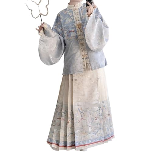Disfraz Hanfu chino estilo dinastía Tang para niñas miniatura 2