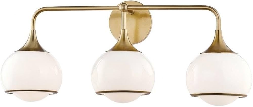 MITZI HUDSON VALLEY LIGHTING H281303-AGB Reese Wall/Sconces, 3