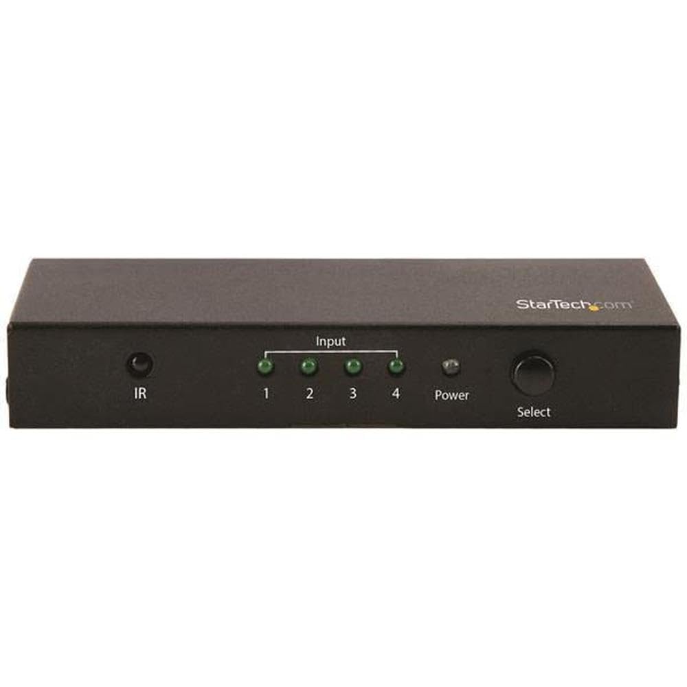 StarTech.com Switch Conmutador Automático HDMI de 4 Puertos - Selector HDMI 4K 60Hz Ultra HD