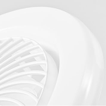Ceiling Fans with Lights and Remote, Flush Mount Ceiling Fan Modern Low Profiles Bladeless Small Ceiling Fan for Bedroom Easy Install Easy to Use