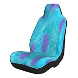 GLGFAS Monsters Anime Inc Car Seat Covers Auto Car Seat Protectors, Front Seat Cushion Cover Universal Fit Automotive Vehicle SUV Sedan Van Pick-up Truck 2 PCS