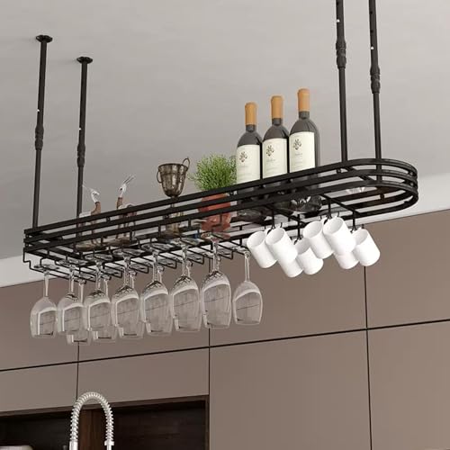 Étagère de rangement flottante en métal noir au fini mat prestige