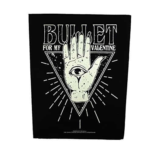 XLG Patch Bullet for My Valentine All Seeing Eye Back Patch Music Ă coudre
