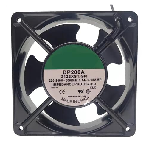 Ventilador de refrigeración 12038 de 220V para extractor de radiador y disipación térmica