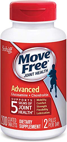 Schiff Move Free Advanced 200 Tablets (Importado Usa)