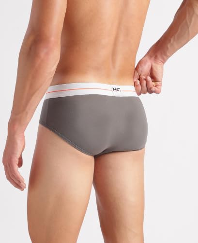 Image of Jockey NY15 Men Super Combed Cotton Elastane Stretch Solid Brief with Ultrasoft Waistband