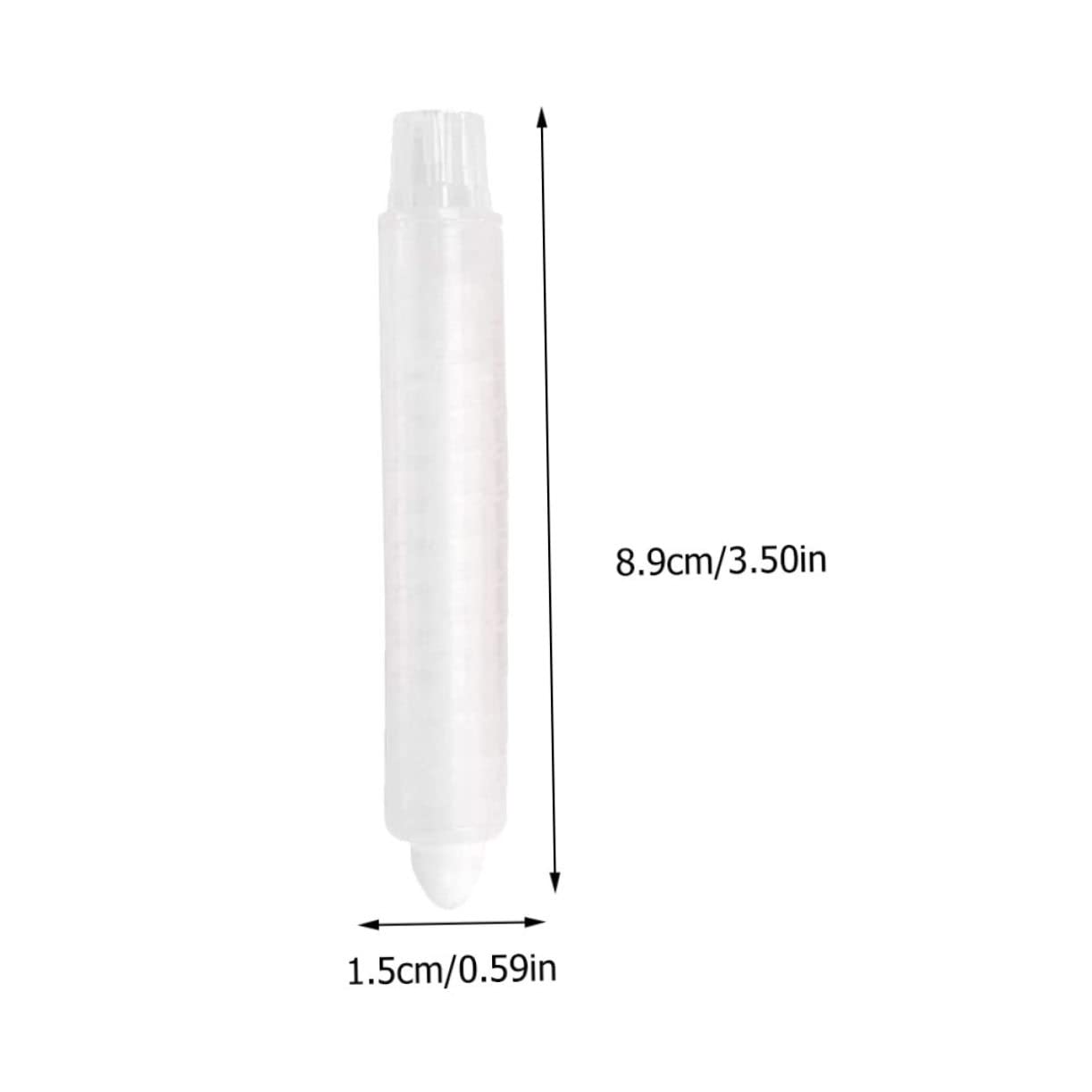 Housoutil 6Pcs Dustless Chalks for Practical Water Soluble Chalks Packaging for Blackboard Sidewalk Drawing Random Color