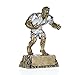 Decade Awards Rugby Monster Trophy - 6.5 Inch Tall | Triumphant Beast Rugger Award - Engraved Plate on Request